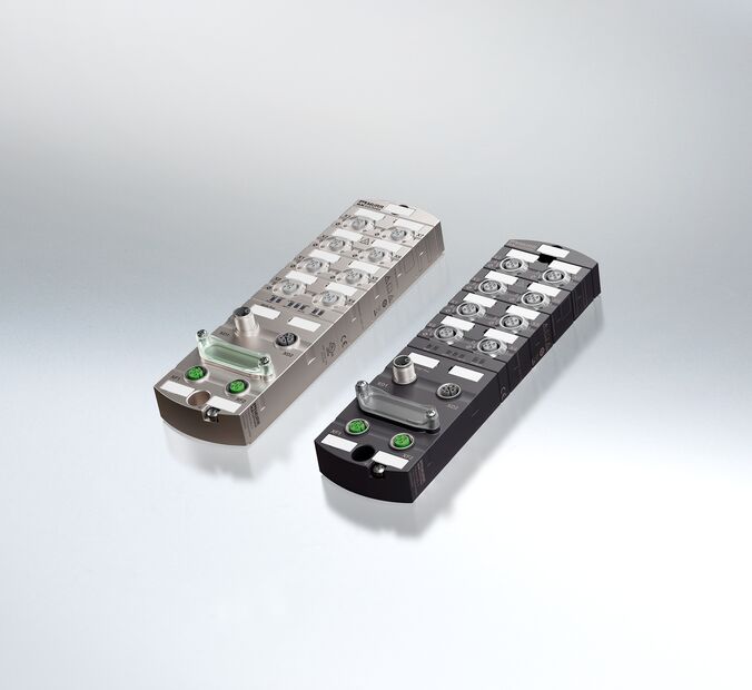 The IP67 rated MVK Pro and IMPACT67 Pro fieldbus modules